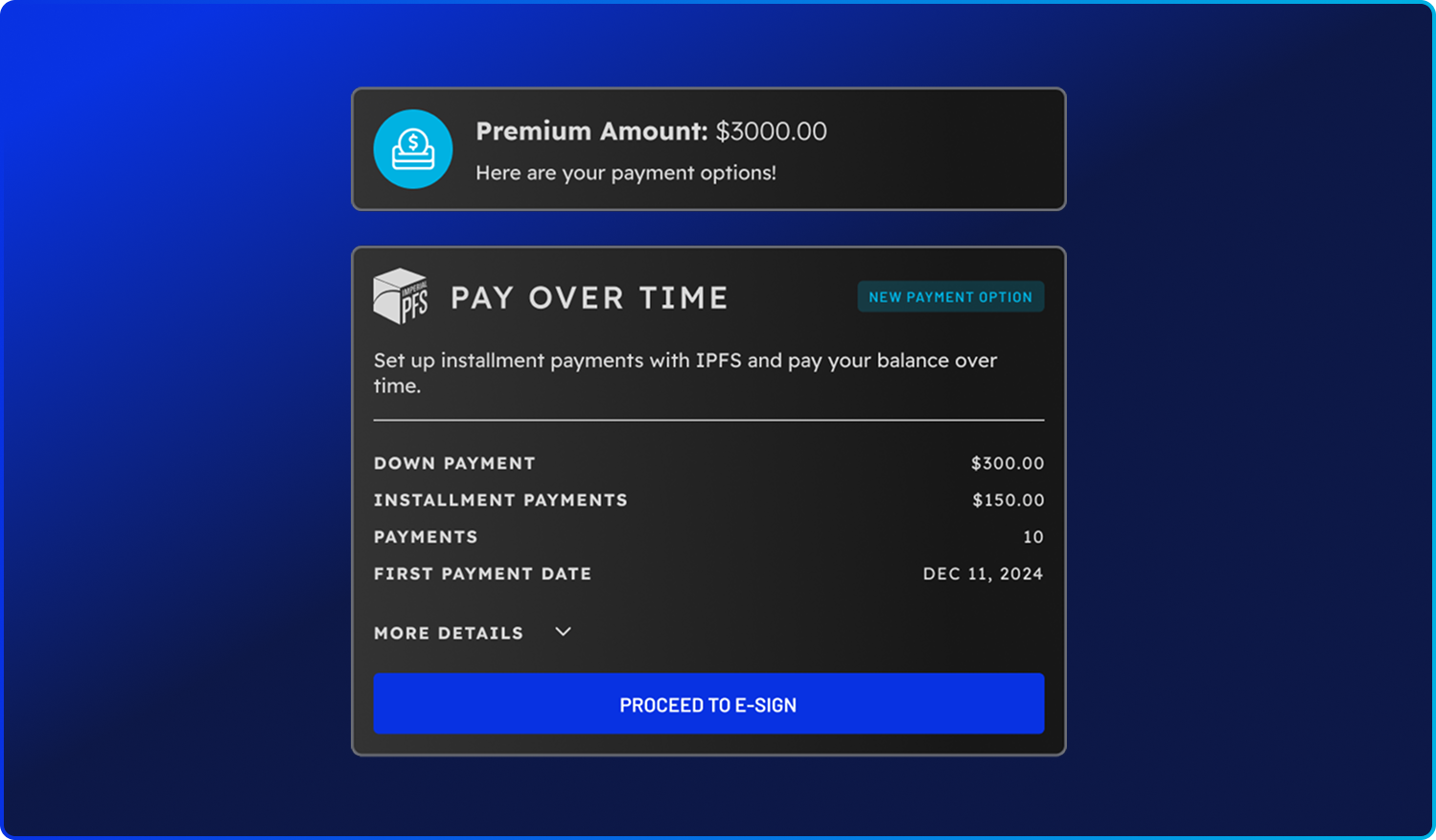 Premium Financing Built for Your Clients